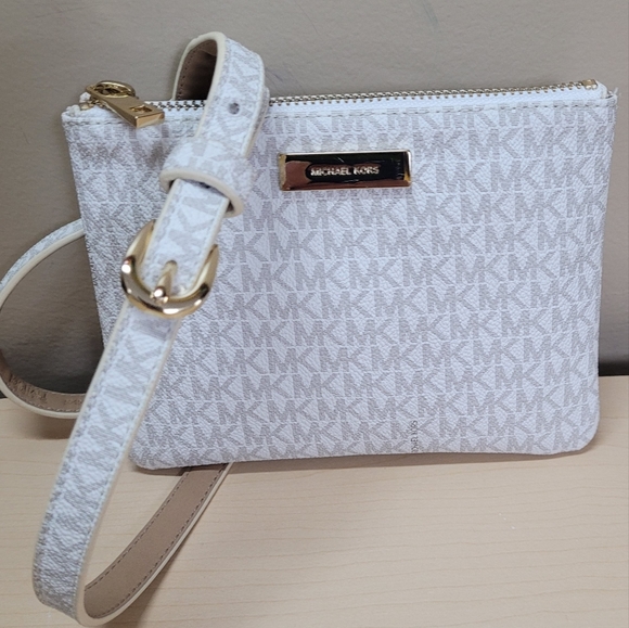 Michael Kors Handbags - MICHAEL KORS SMALL SIGNATURE BELT BAG